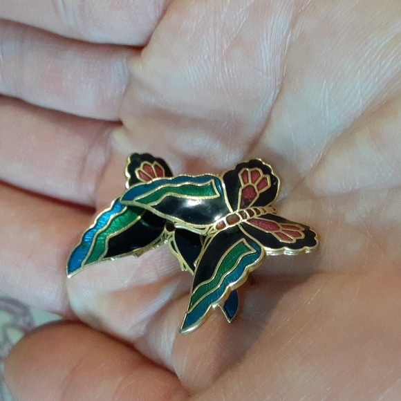 HOST PICK Vintage butterfly Floral studed earring - Picture 8 of 11